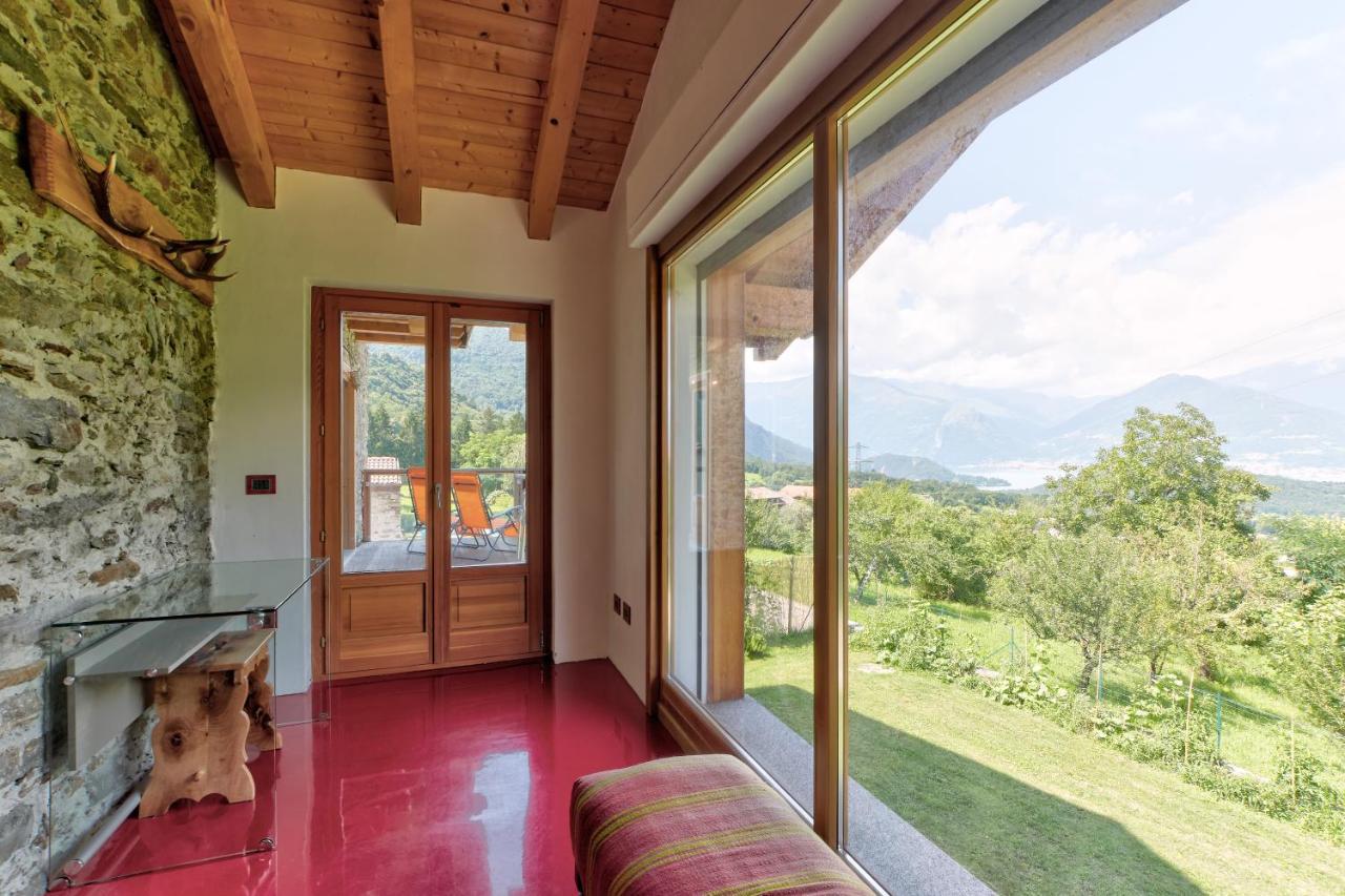 Chalet Con Piscina E Vista Panoramica Colico Ngoại thất bức ảnh